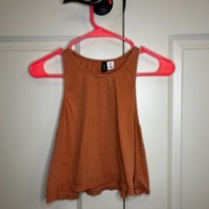 Burnt Orange Flowy Tank